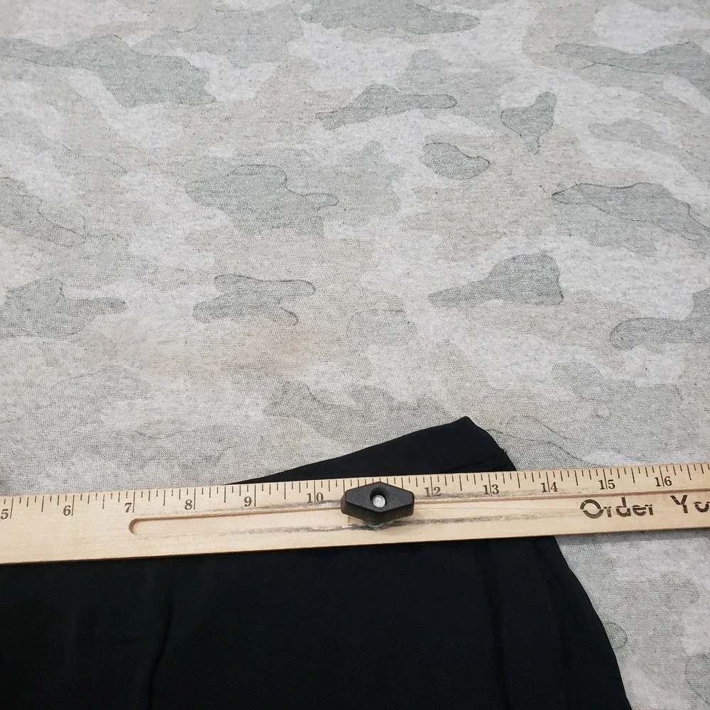 Lauren Ralph Lauren Skirt Womens PM Black Midi Pencil Rayon